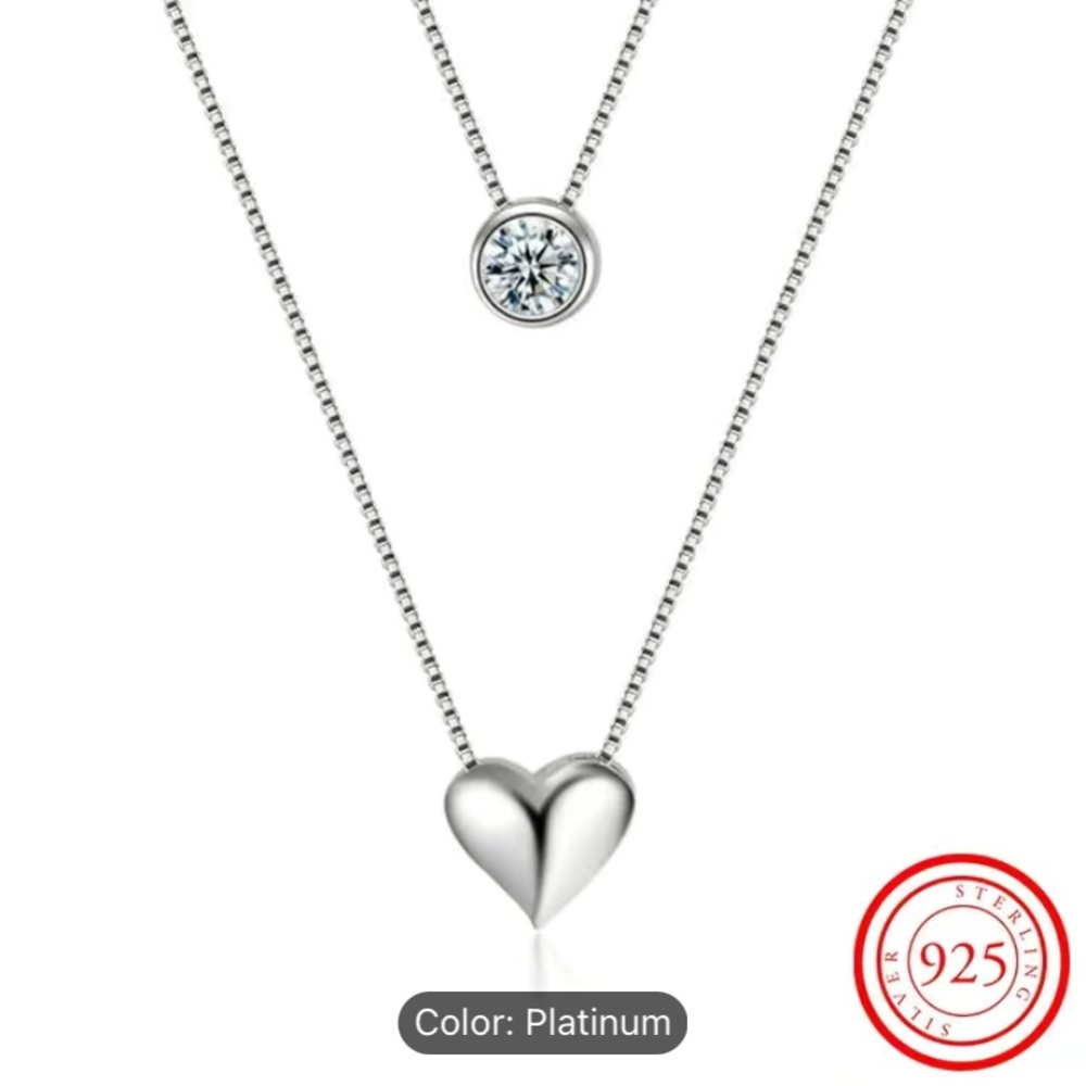 Real sterling silver‎ necklace for girls great gifts for the holidays